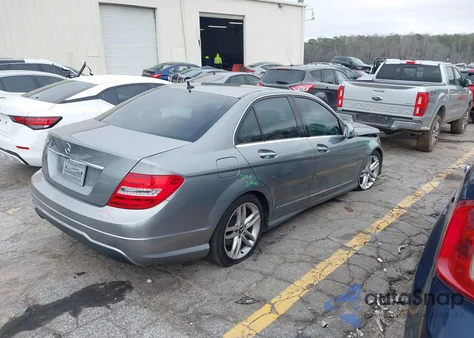 2014 Mercedes-Benz C-Class C 250 Sport from USA, damaged, VIN WDDGF4HB9ER311879